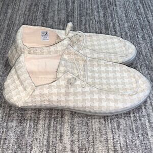 Rocket Dog Mellow Slip On Shoes Plush‎ Foam Casual Houndstooth Loafers Size 10